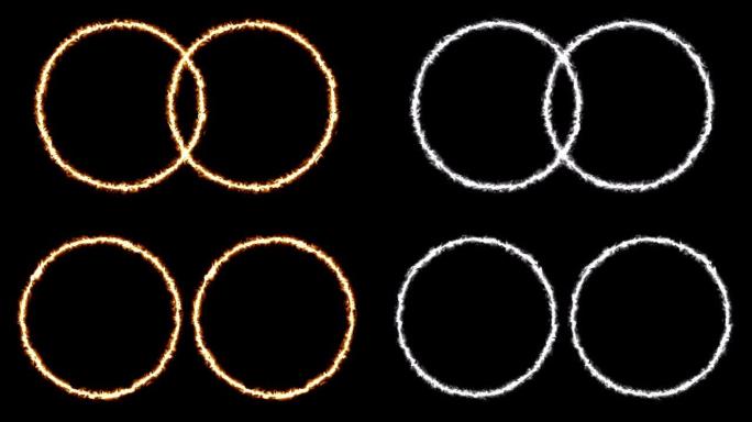 燃烧双环两个版本循环阿尔法