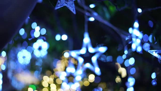 圣诞节之夜装饰led灯