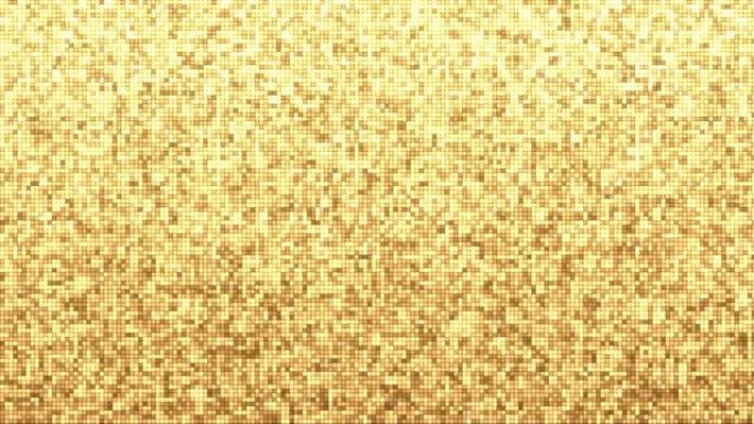 抽象金色闪光墙可循环。