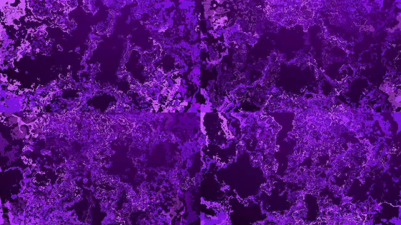 带水滴的4k紫色背景