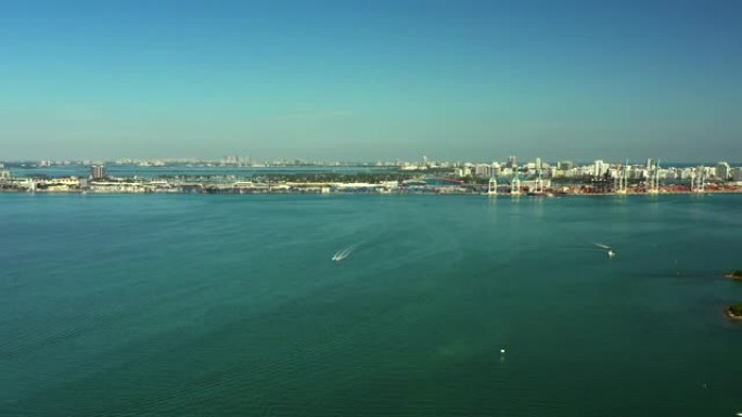 2020附近迈阿密港的艾里尔剪辑。