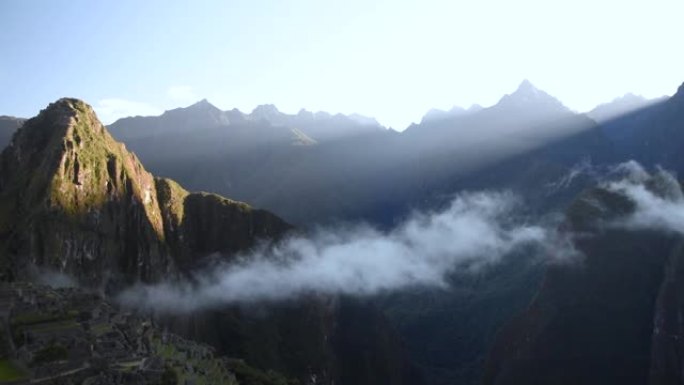 秘鲁安地斯山脉的马丘比丘