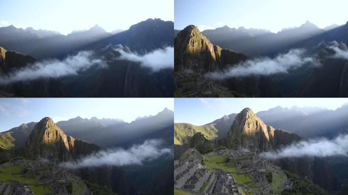 秘鲁安地斯山脉的马丘比丘
