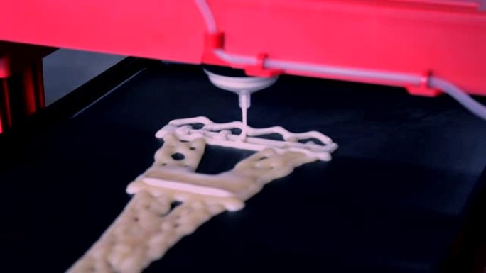 3d打印液体面团。3D打印机用液体面团打印煎饼