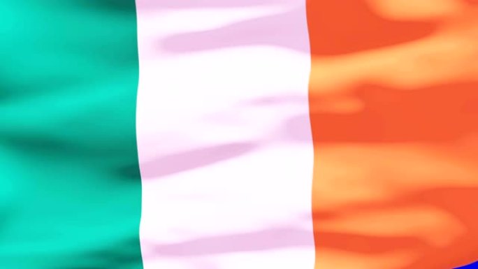 擦爱尔兰过渡旗4K 60fps