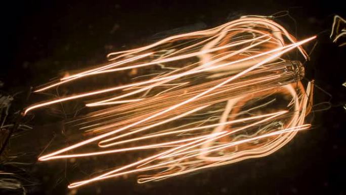 发光灯泡灯丝电发亮