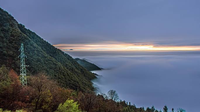 金华北山云海一线天