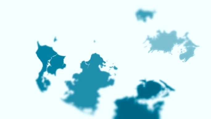 丹麦-蓝调动画国家地图