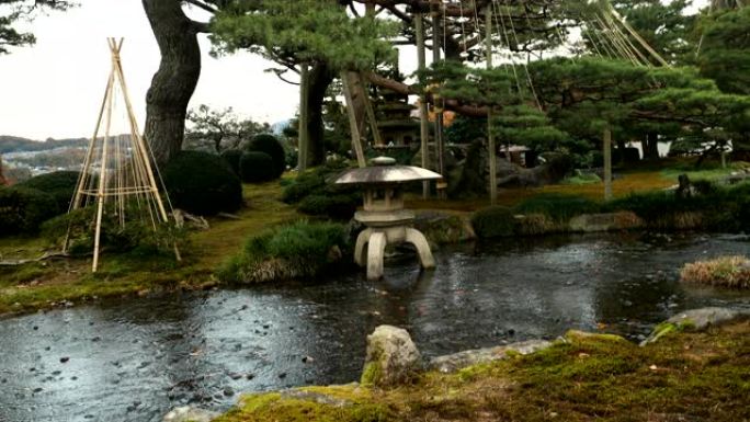 日本美丽的自然高山峰巅峰山脉