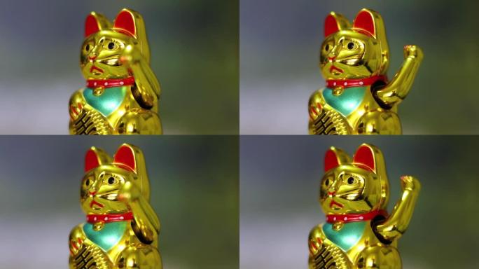 Maneki-neko-挥舞着爪子的中国幸运猫