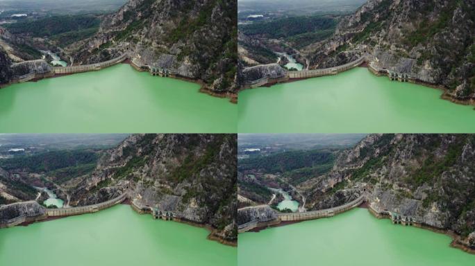 乌伊马皮纳尔水坝水利工程发电站人造景观