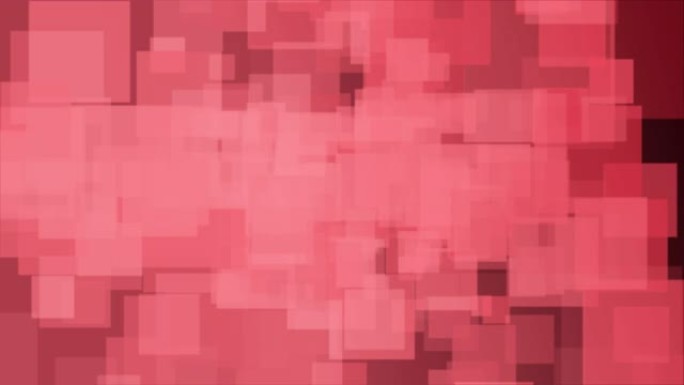 4k抽象红色背景图案与正方形