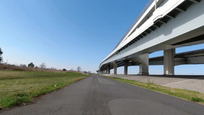 日本荒川自行车道4k分辨率、自行车、仪表