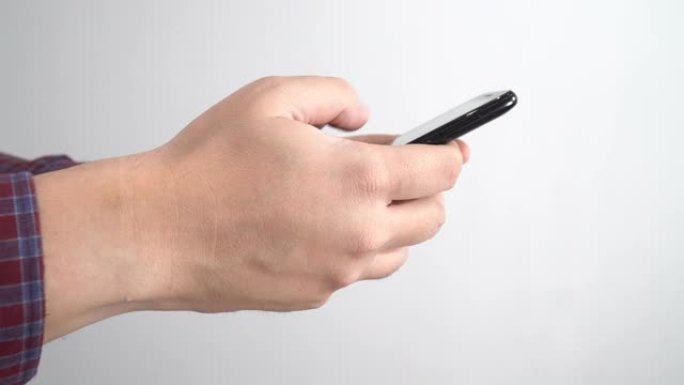 手机在手隔离智能手机打字通话购物自拍短信