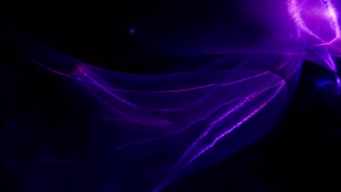 紫色发光丝绸美学设计装饰灯光舞台表演