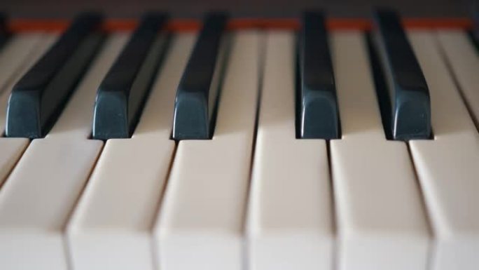 美丽的钢琴键黑白钢琴按键音乐修养音符