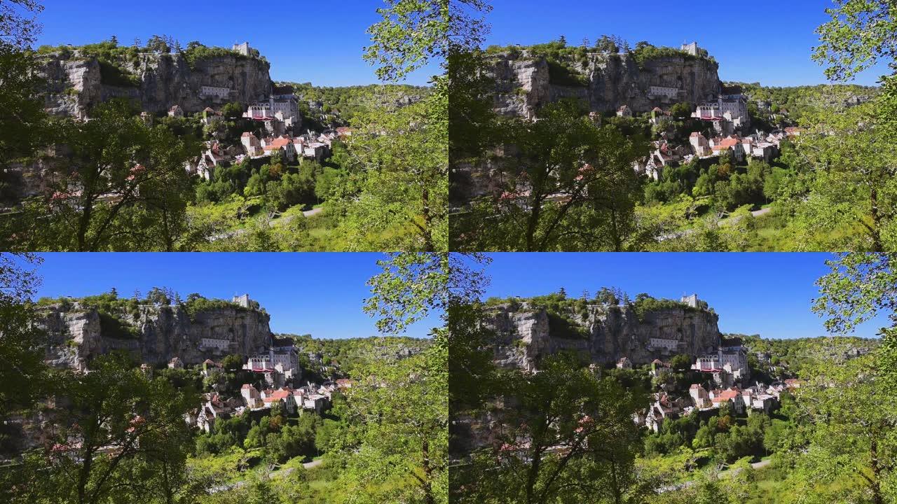 法国米迪-比利牛斯山脉Rocamadour