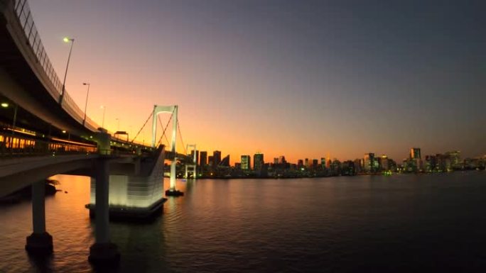 黄昏的东京湾/彩虹桥