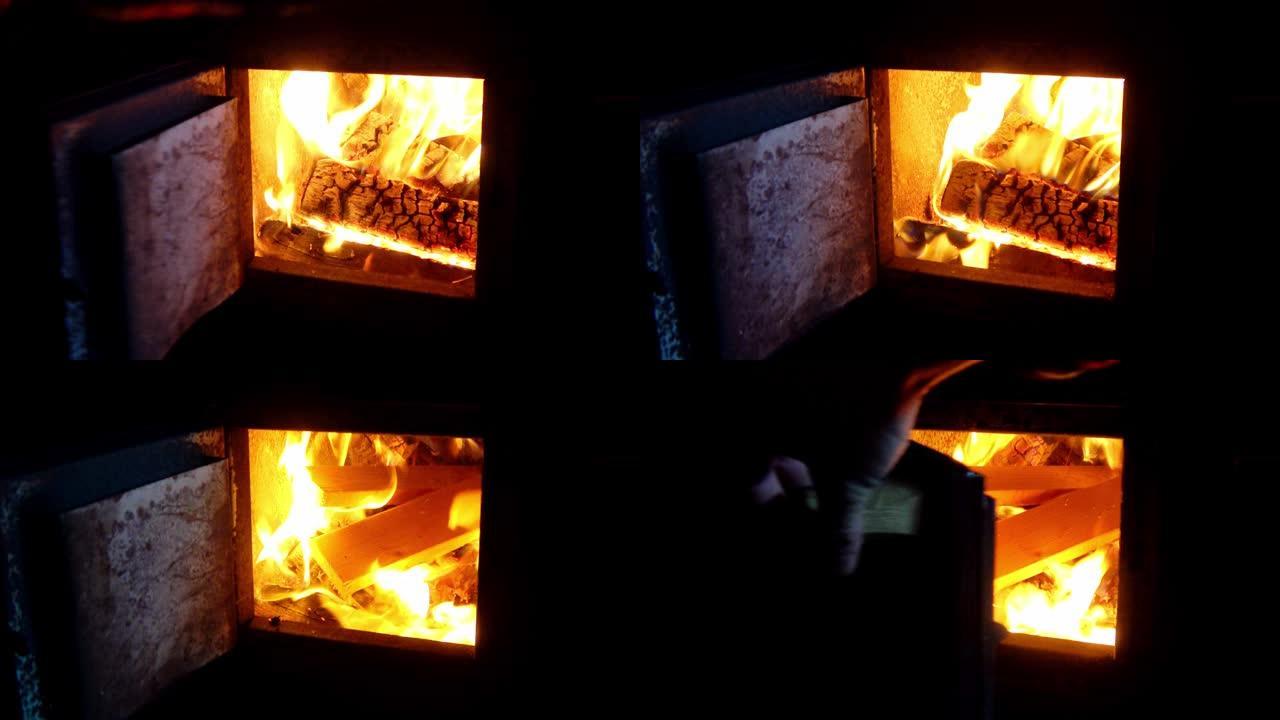 加热桑拿炉取暖烧火烤火