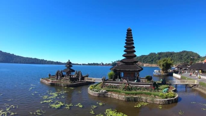 印度尼西亚巴厘岛的Ulun Danu Beratan Lake Temple