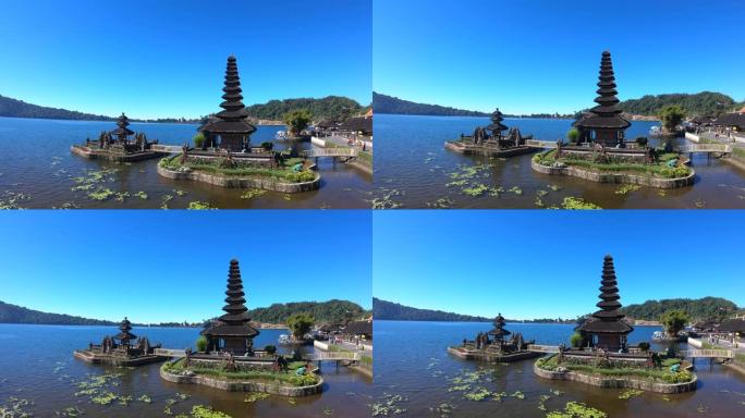 印度尼西亚巴厘岛的Ulun Danu Beratan Lake Temple