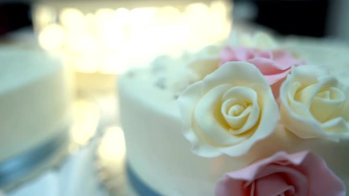 婚礼蛋糕-库存视频