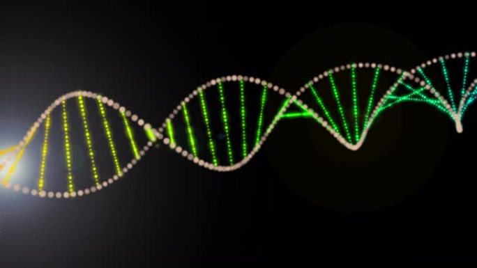 DNA和医疗技术背景。健康与科学图标。
