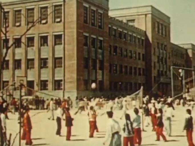 60年代 北京 学生课间活动