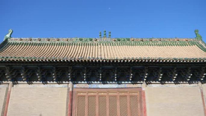 甘肃张掖西夏大寺古建筑