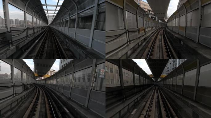 4k自动列车通过台北隧道的时间间隔。地铁的城市