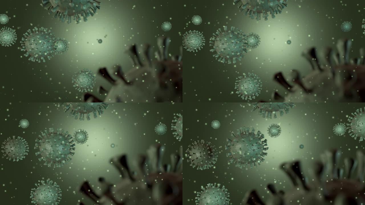 流感病毒发作病毒病菌入侵病原体