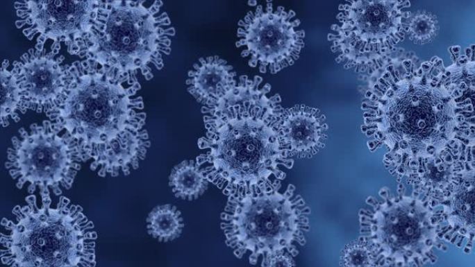 冠状病毒或新型冠状病毒2019-nCoV细胞和流行