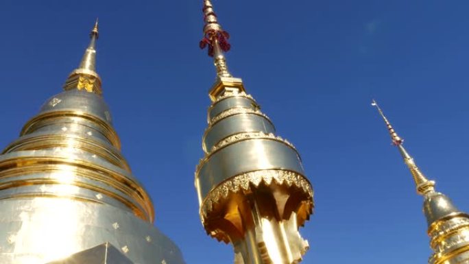 泰国清迈瓦拉玛维汉寺寺