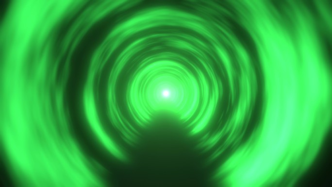 4K绿色激光云海光影隧道无缝循环