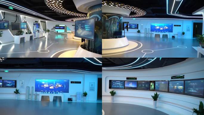 科技感移动5G展厅