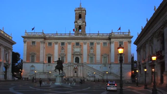 罗马的国会大厦外国博物馆外国历史建筑人文