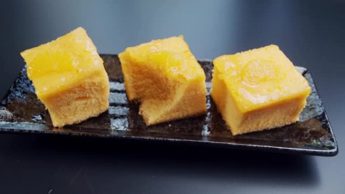 柔软橙色蛋糕柔软橙色蛋糕