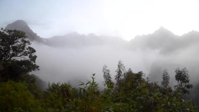 秘鲁安地斯山脉的马丘比丘