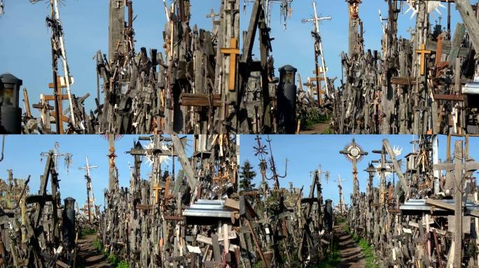 十字架山-立陶宛piligrimage的地方