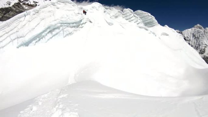 尼泊尔喜马拉雅山岛峰峰会