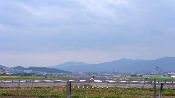 从跑道起飞的客机视频素材起飞程序航空管制