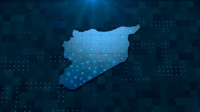 4K叙利亚地图链接4K与完整的背景细节