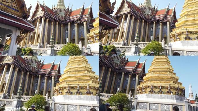 Phra Kaew (翡翠佛寺) 是曼谷最受欢迎的旅游目的地之一。它位于泰国曼谷大皇宫旁边。