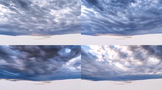 白沙国家纪念碑上空的暴风云TL