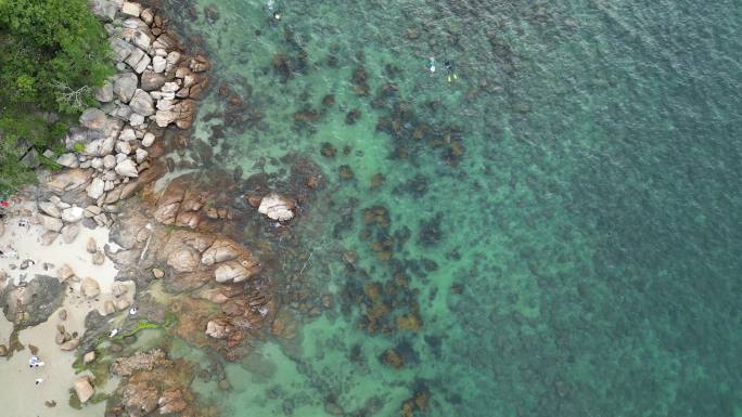 深圳大鹏半岛大澳湾海岸线