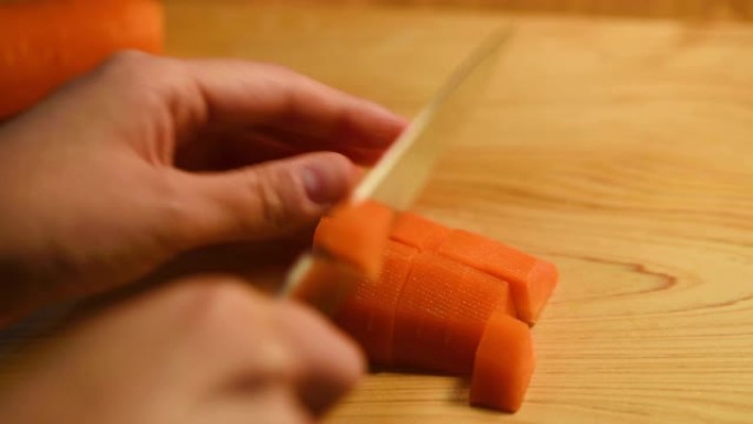 切胡萝卜切胡萝卜分割切块
