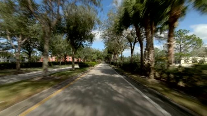佛罗里达郊区X同步系列前视图驱动过程板