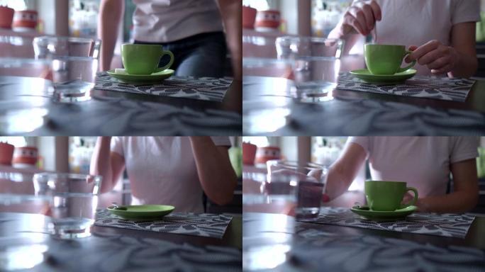 喝杯咖啡下午茶咖啡茶杯