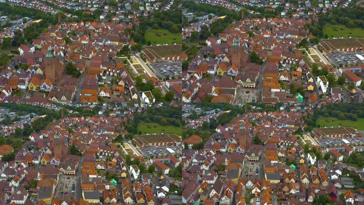 德国Weil der Stadt的鸟瞰图