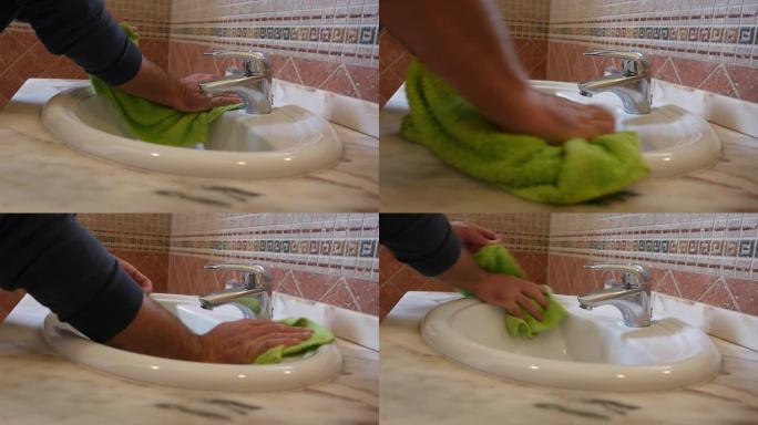 浴室用毛巾清洁水槽